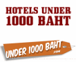 Hotels under 1000 baht in Thailand