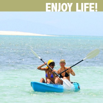 Canoeing in the Gulf of Thailand