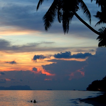 Beach sunset