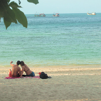 Beach romance